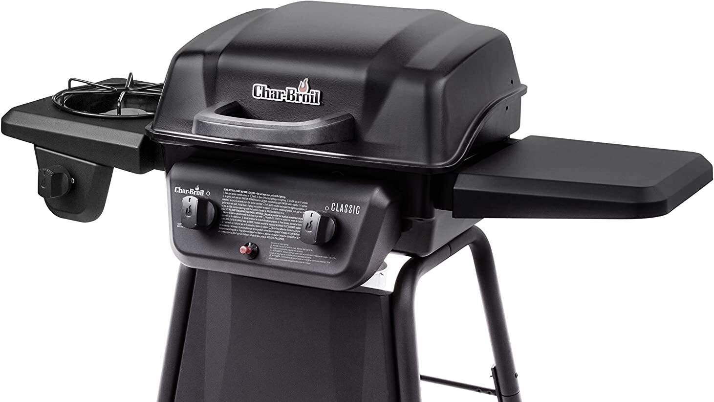 Char-Broil Classic 280 2-Burner Liquid Propane Gas Grill with Side Burner