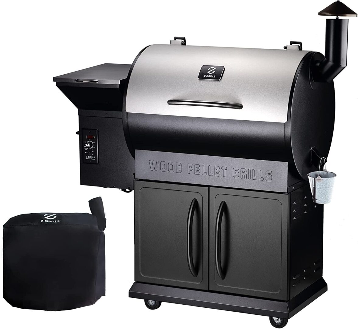 competition BBQ smokers Z GRILLS Wood Pellet Grill Smoker for Smoke, Bake, Roast, Braise, Sear, Char-grill and BBQ (700D2E)